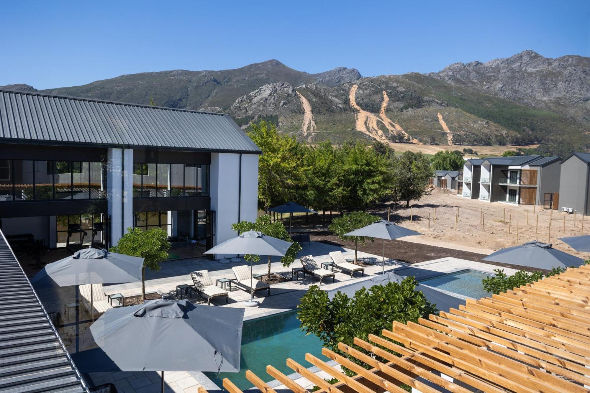 Franschhoek Hotel Buitenkant foto